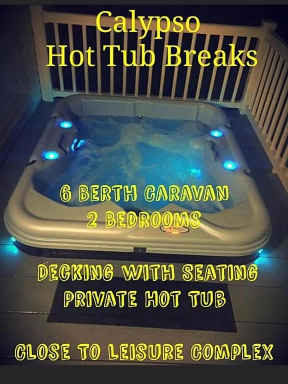 Calypso Hot Tub Breaks Tattershall Lakes Pet Friendly Dış mekan fotoğraf
